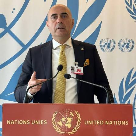 Stefano Fabiani interviene alle Nazioni Unite